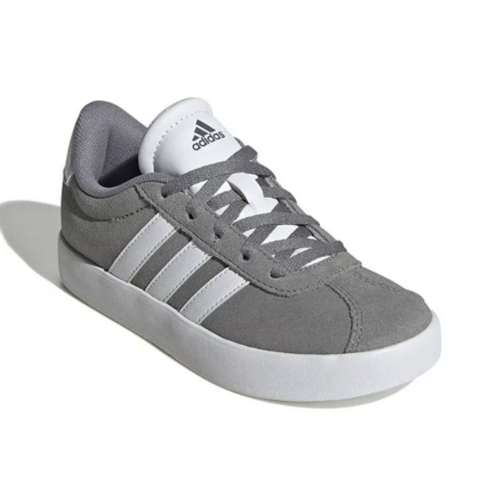 adidas VL Court 3.0 Unisex Kids' Tennis Shoes Size 1 or 2 NIB